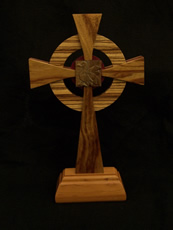 Jims Cross (Back) Liturgical Commissions Exotic wood